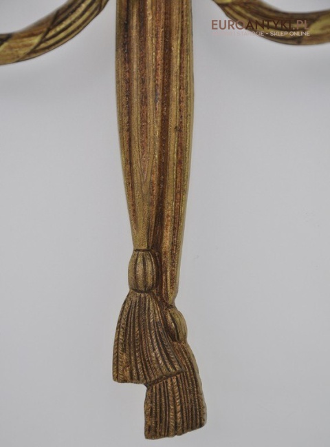 STARY DUZY KINKIET SECESYJNY LAMPKA LAMPA ANTYK XL