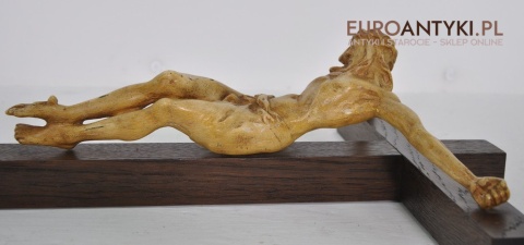 STARY KRZYZ JEZUCH CHRYSTUS INRI PASYJKA VINTAGE