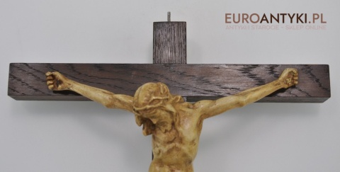 STARY KRZYZ JEZUCH CHRYSTUS INRI PASYJKA VINTAGE