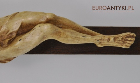 STARY KRZYZ JEZUCH CHRYSTUS INRI PASYJKA VINTAGE