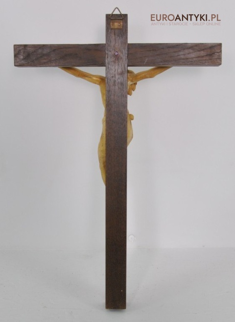 STARY KRZYZ JEZUCH CHRYSTUS INRI PASYJKA VINTAGE