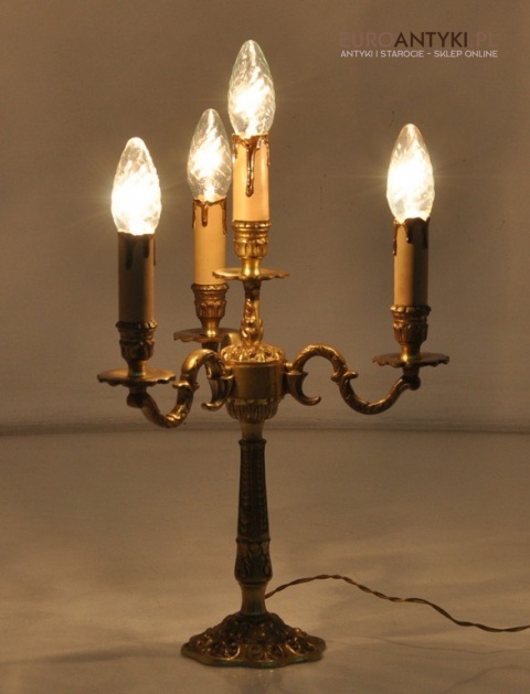 ANTYK STARA LAMPA LAMPKA BAROK ROKOKO MOSIADZ x