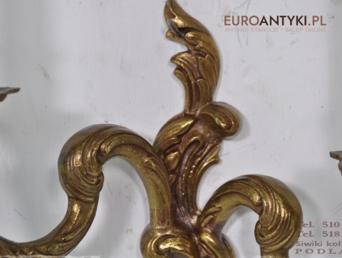 DUZE KINKIETY LAMPKI NA SCIANE BAROK ROKOKO x