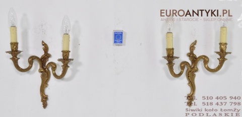 DUZE KINKIETY LAMPKI NA SCIANE BAROK ROKOKO x