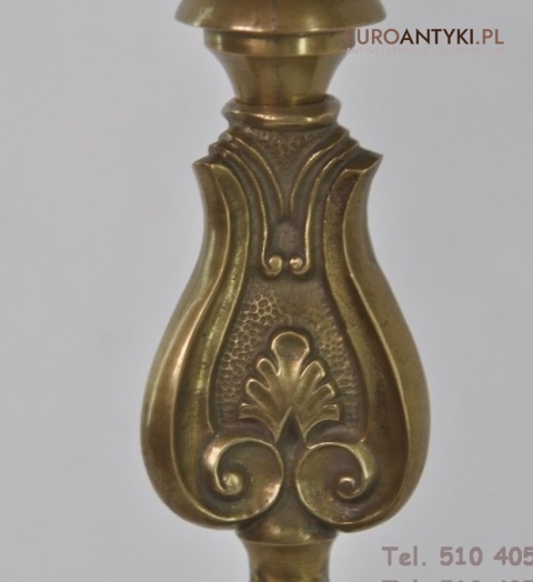 DUZY STARY SWIECZNIK Z BRAZU MOSIADZU x