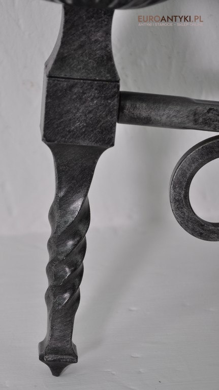 KUTY KINKIET LAMPKA LAMPA Z KUTEGO METALU ANTYK x