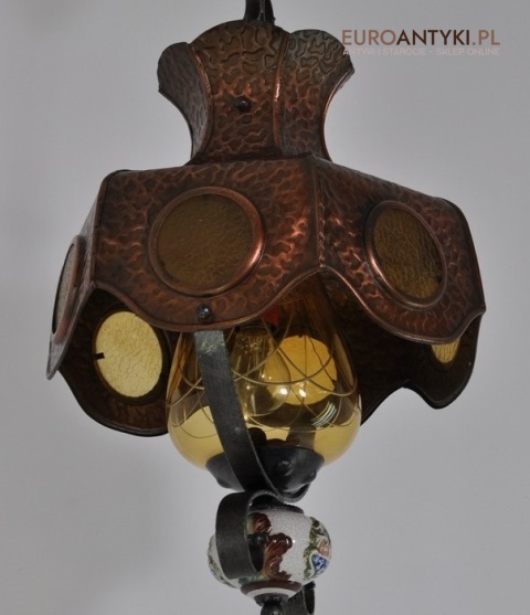 NIETYPOWA STARA LAMPA SUFITOWA KPT NEMO x