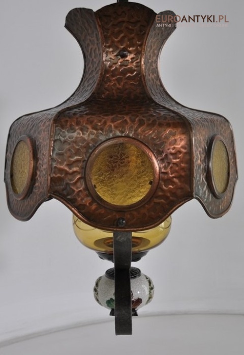 NIETYPOWA STARA LAMPA SUFITOWA KPT NEMO x