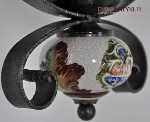 NIETYPOWA STARA LAMPA SUFITOWA KPT NEMO x