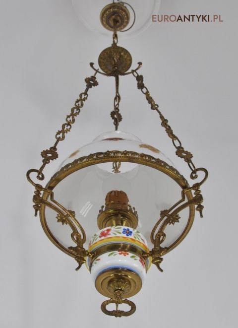 STARA LAMPA RUSTYKALNA DUZA XL ZYRANDOL RUSTYKALNY