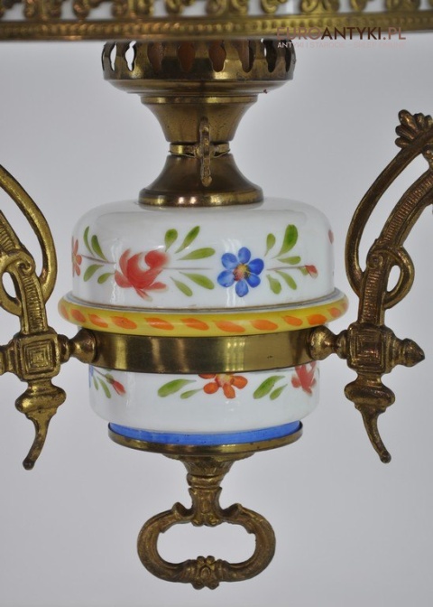 STARA LAMPA RUSTYKALNA DUZA XL ZYRANDOL RUSTYKALNY