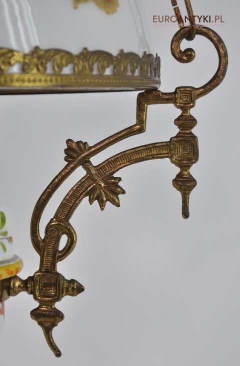 STARA LAMPA RUSTYKALNA DUZA XL ZYRANDOL RUSTYKALNY