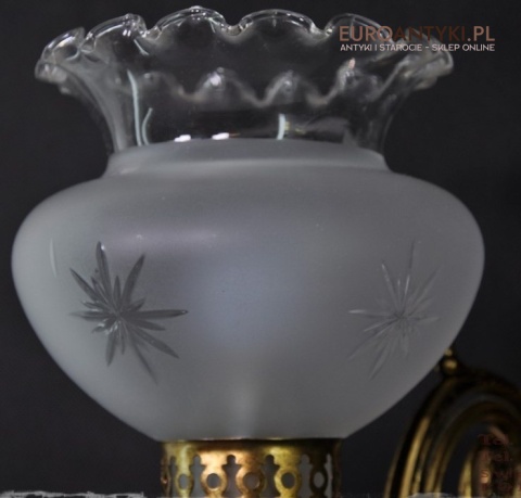 STARE KINKIETY LAMPKI LAMPY NA SCIANE Z KLOSZAMI x