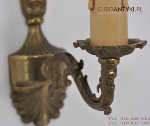 STARY KINKIET LAMPA LAMPKA NA SCIANE MOSIADZ x