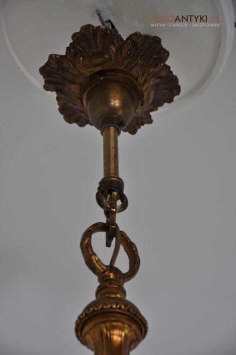 XL DUZY STARY ZYRANDOL SECESYJNY SECESJA ANTYK x