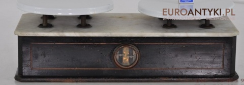 XL duza STARA ANTYCZNA WAGA miedzywojenna ANTYK x