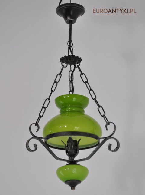 ZIELONA LAMPKA LAMPA DO GANKU HOLU KUCHNI LAZIENKI