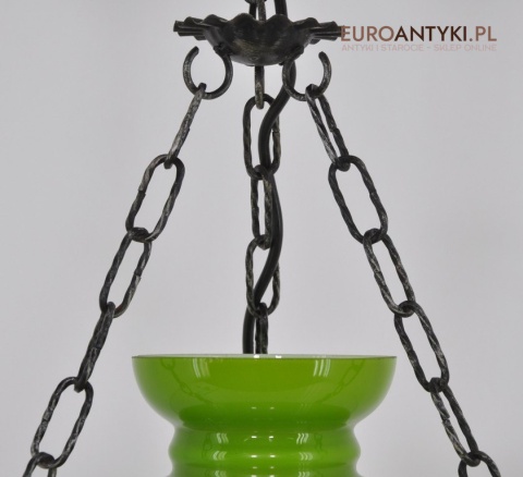 ZIELONA LAMPKA LAMPA DO GANKU HOLU KUCHNI LAZIENKI