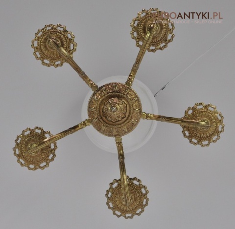 ZLOTY MALY ZYRANDOL DO GANKA HOLU LAZIENKI ANTYK x