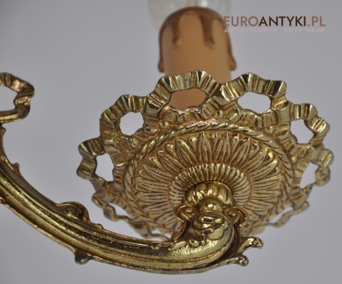 ZLOTY MALY ZYRANDOL DO GANKA HOLU LAZIENKI ANTYK x