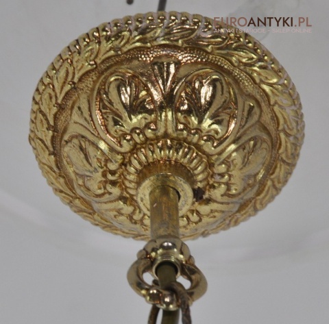 ZLOTY MALY ZYRANDOL DO GANKA HOLU LAZIENKI ANTYK x