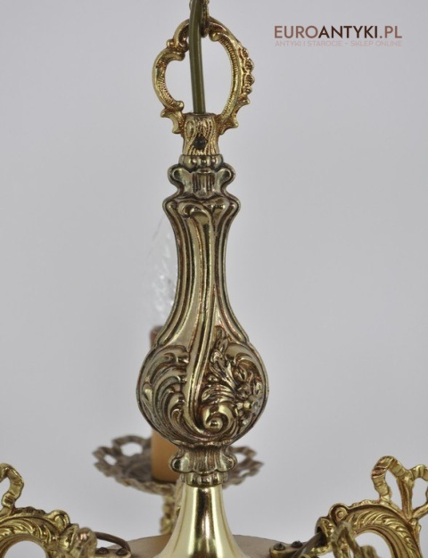 ZLOTY MALY ZYRANDOL DO GANKA HOLU LAZIENKI ANTYK x