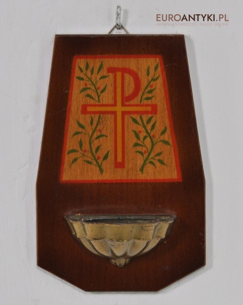 ANTYK STARE NACZYNKO MISECZKA NA WODĘ ŚWIĘCONĄ x