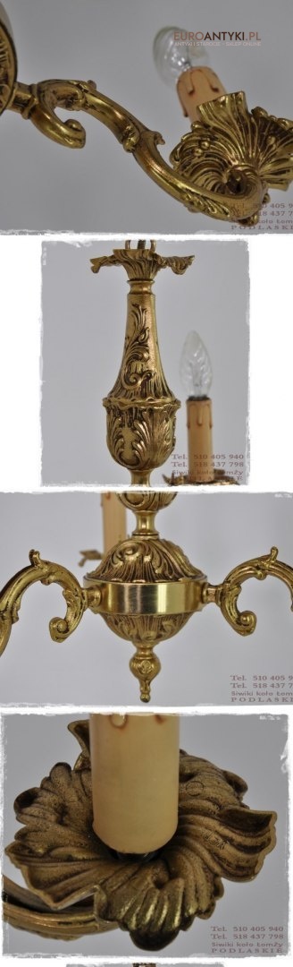 BAROK ROKOKO ZYRANDOL DO GANKA HOLU MOSIĄDZ