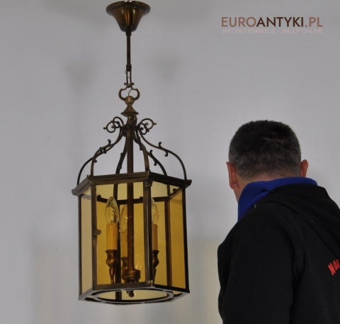 DUZA STARA LAMPA DO GANKU GANKA HOLU WIATROLAPU x