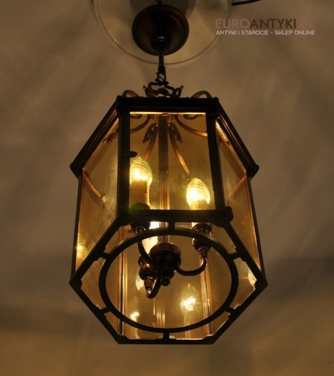 DUZA STARA LAMPA DO GANKU GANKA HOLU WIATROLAPU x