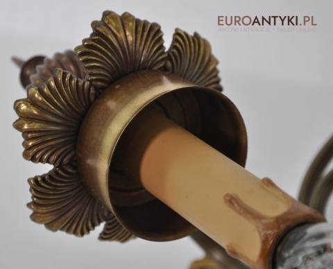 EMPIRE EMPIR STARY PODWOJNY KINKIET LAMPKA x