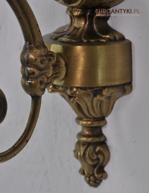 KINKIETY STARE LAMPKI Z KLOSZEM ANTYK LAMPY x