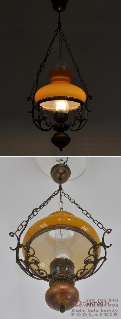 LAMPKA RUSTYKALNA VINTAGE LAMP LAMPA SUFITOWA