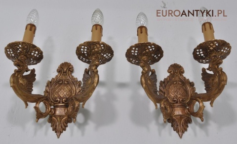 SMOK SMOKI STARE KINKIETY SECESYJNE LAMPKI x