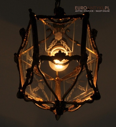 STARA LAMPA DO GANKU GANKA HOLU BAROK ROKOKO x