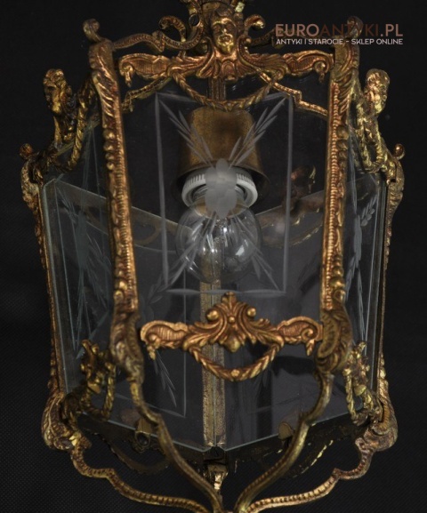 STARA LAMPA DO GANKU GANKA HOLU BAROK ROKOKO x