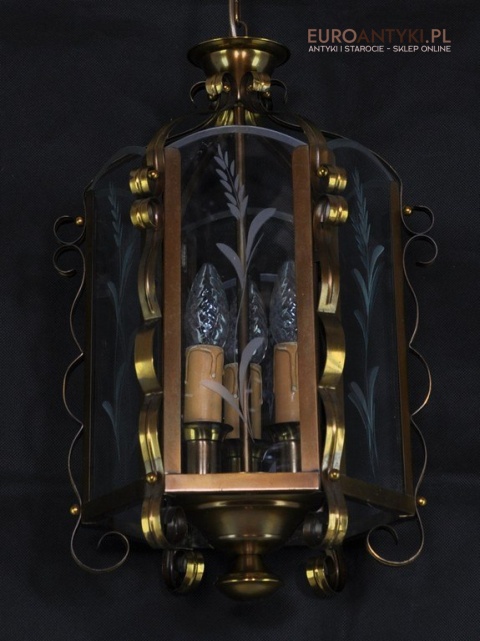 STARA LAMPA DO WIATROLAPU GANKU GANKA HOLU ANTYK x