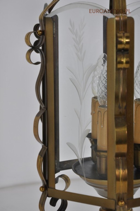 STARA LAMPA DO WIATROLAPU GANKU GANKA HOLU ANTYK x