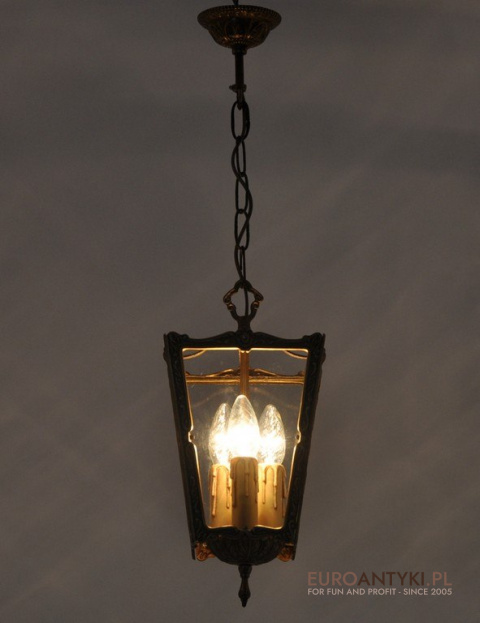 STARA LAMPKA LAMPA DO GANKA HOLU BAROK ROKOKO x