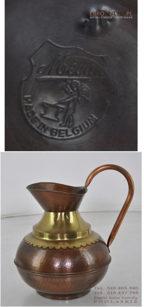 STARY POJEMNIK DZBAN MIEDZIANY WAZA MIEDZIAN