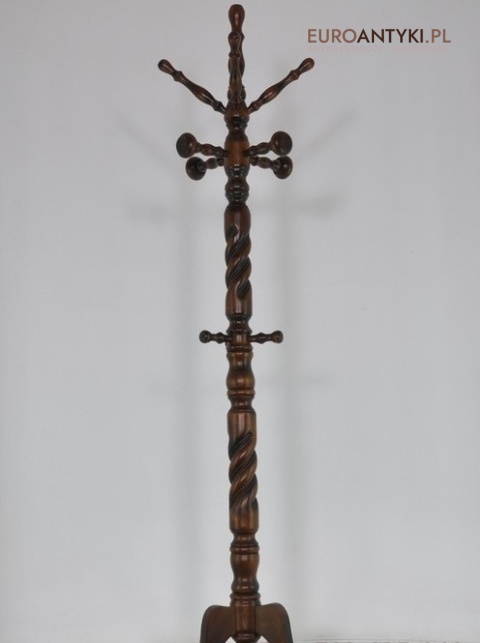 STARY STOJAK NA UBRANIA WIESZAK GARDEROBA. Antyki do domu.