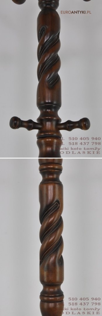 STARY STOJAK NA UBRANIA WIESZAK GARDEROBA. Antyki do domu.