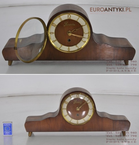 Stary zegar na części PEVANDA babciny zegar kominkowy antyk