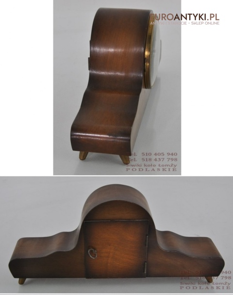 Stary zegar na części PEVANDA babciny zegar kominkowy antyk