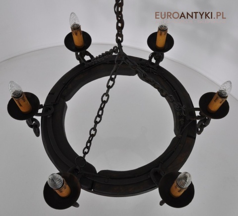 STARY ZYRANDOL LAMPA DO ZAMKU KARCZMY GOSPODY x