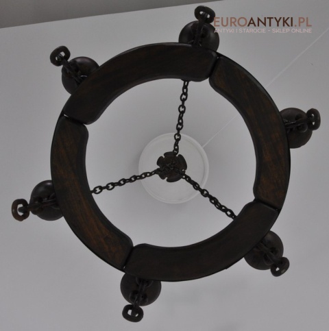 STARY ZYRANDOL LAMPA DO ZAMKU KARCZMY GOSPODY x