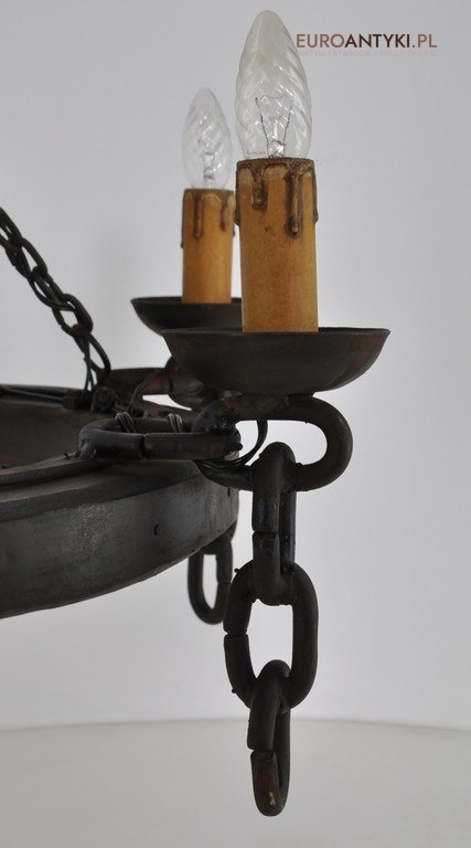 STARY ZYRANDOL LAMPA DO ZAMKU KARCZMY GOSPODY x