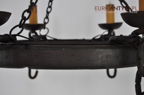 STARY ZYRANDOL LAMPA DO ZAMKU KARCZMY GOSPODY x