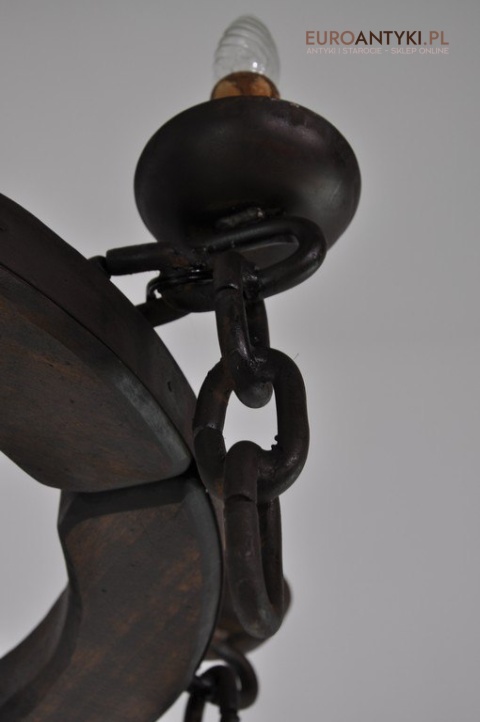 STARY ZYRANDOL LAMPA DO ZAMKU KARCZMY GOSPODY x