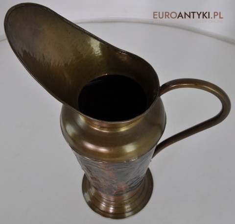 XL STARY POTEZNY DZBAN Z MOSIADZU NACZYNIE ANTYK x